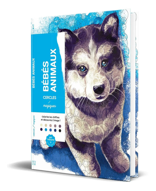 Portada de Colorea Y Descubre El Misterio [ Animales Bebés ] Original