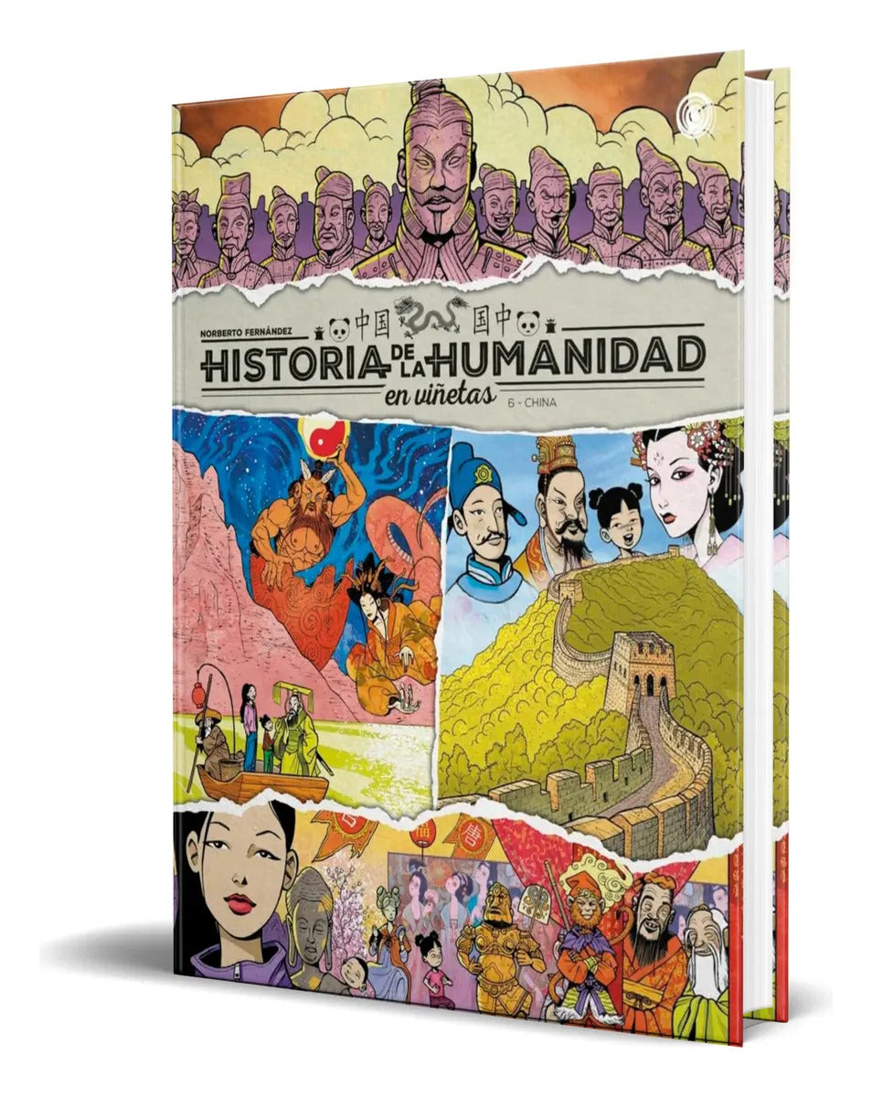Portada de Libro Historia De La Humanidad En Viñetas [ Original ], De Norberto Fernández. Editorial Espiral, Tapa Dura En Es…