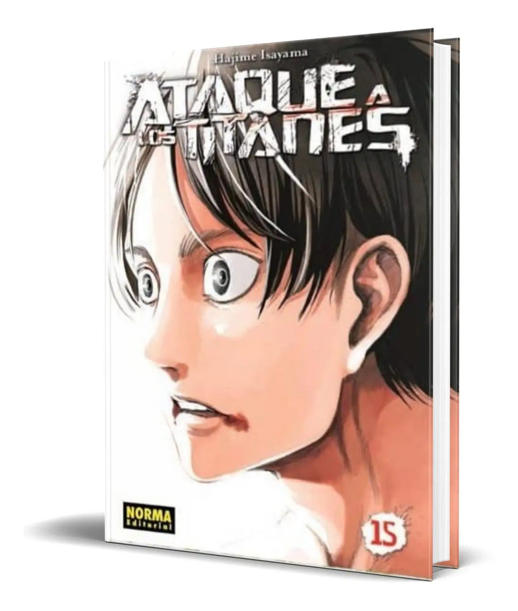 Portada de Ataque De Los Titanes Vol.15 [ Hajime Isayama] Original