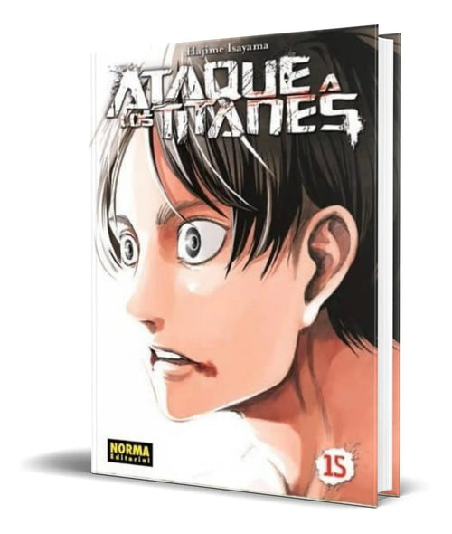 Portada de Ataque De Los Titanes Vol.15 [ Hajime Isayama] Original