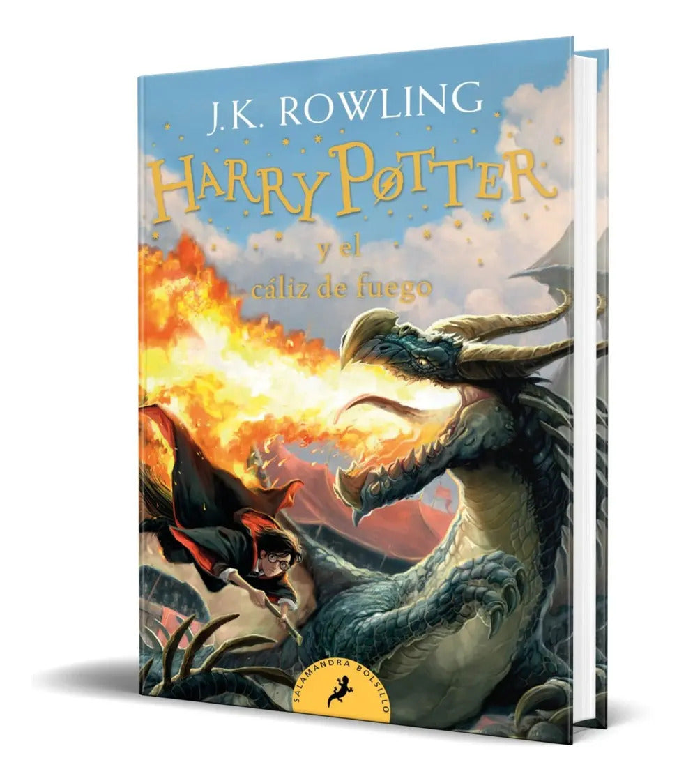Portada de Libro Harry Potter 4 El Cáliz De Fuego [ Nueva Edición ]