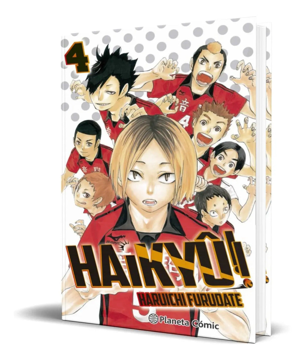 Portada de Libro Haikyu!! Vol.4 [ Haruichi Furudate ] Original