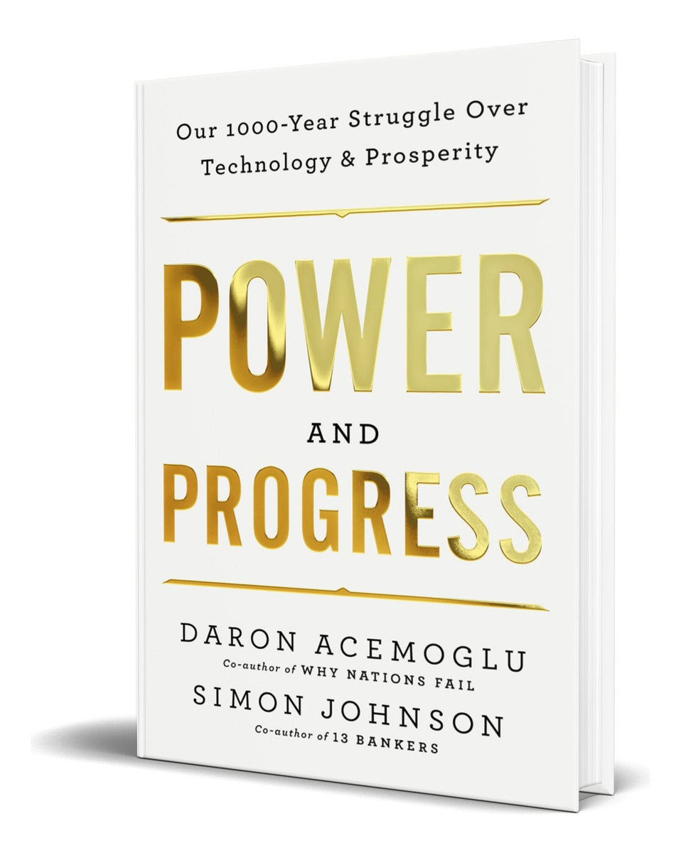 Portada de Libro Power And Progress [ Daron Acemoglu ] Original