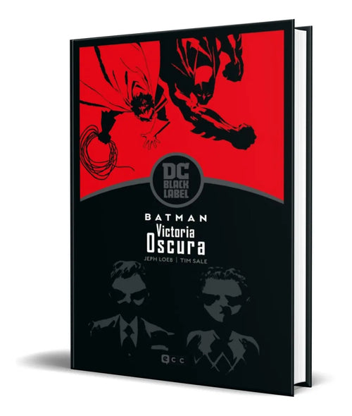 Portada de Batman Victoria Oscura Edición Dc Black Label [ Original ]