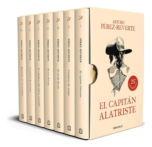 Portada de Capitán Alatriste Saga Completa 7 Tomos [ Pérez-Reverte ]