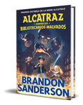 Portada de Libro Alcatraz Contra Los Bibliotecarios Malvados Original, De Brandon Sanderson. Editorial B De Blok, Tapa Bland…