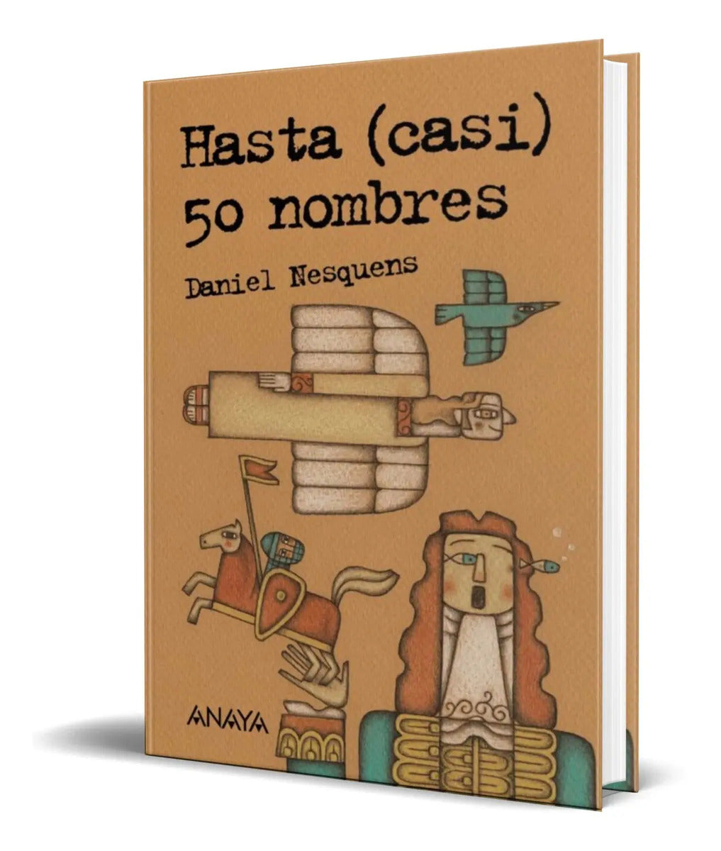 Portada de Libro Hasta (casi) 50 Nombres [ Daniel Nesquens ] Original