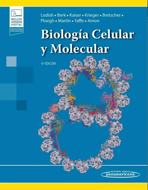Portada de Biología Celular Y Molecular De Harvey Lodish. Lodish Vol 1 Editorial Médica Panamericana Tapa Dura Edición 9a En…