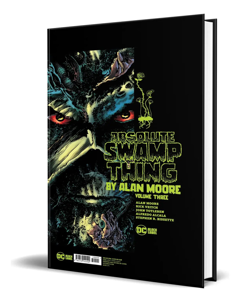 Portada de Libro Absolute Swamp Thing Vol.3 [ Alan Moore ] Original