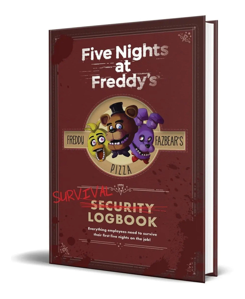 Portada de Libro Five Nights At Freddys [ Survival Logbook ] Pasta Dura