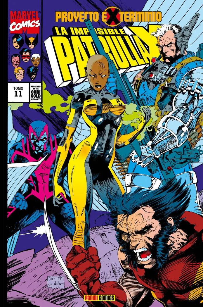 Portada de Imposible Patrulla-x 11 Proy Ex-terminio, De Bob Harras#jackson Guice#louise Simonson., Vol. 1. Editorial Panini…