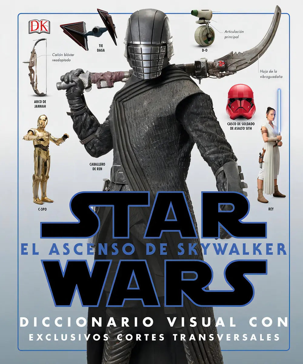 Portada de Star Wars El Ascenso De Skywalker Diccionario Visual - Aa...