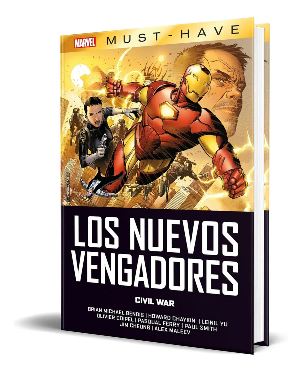 Portada de Libro Los Nuevos Vengadores Vol. 5 [ Civil War ] Must Have