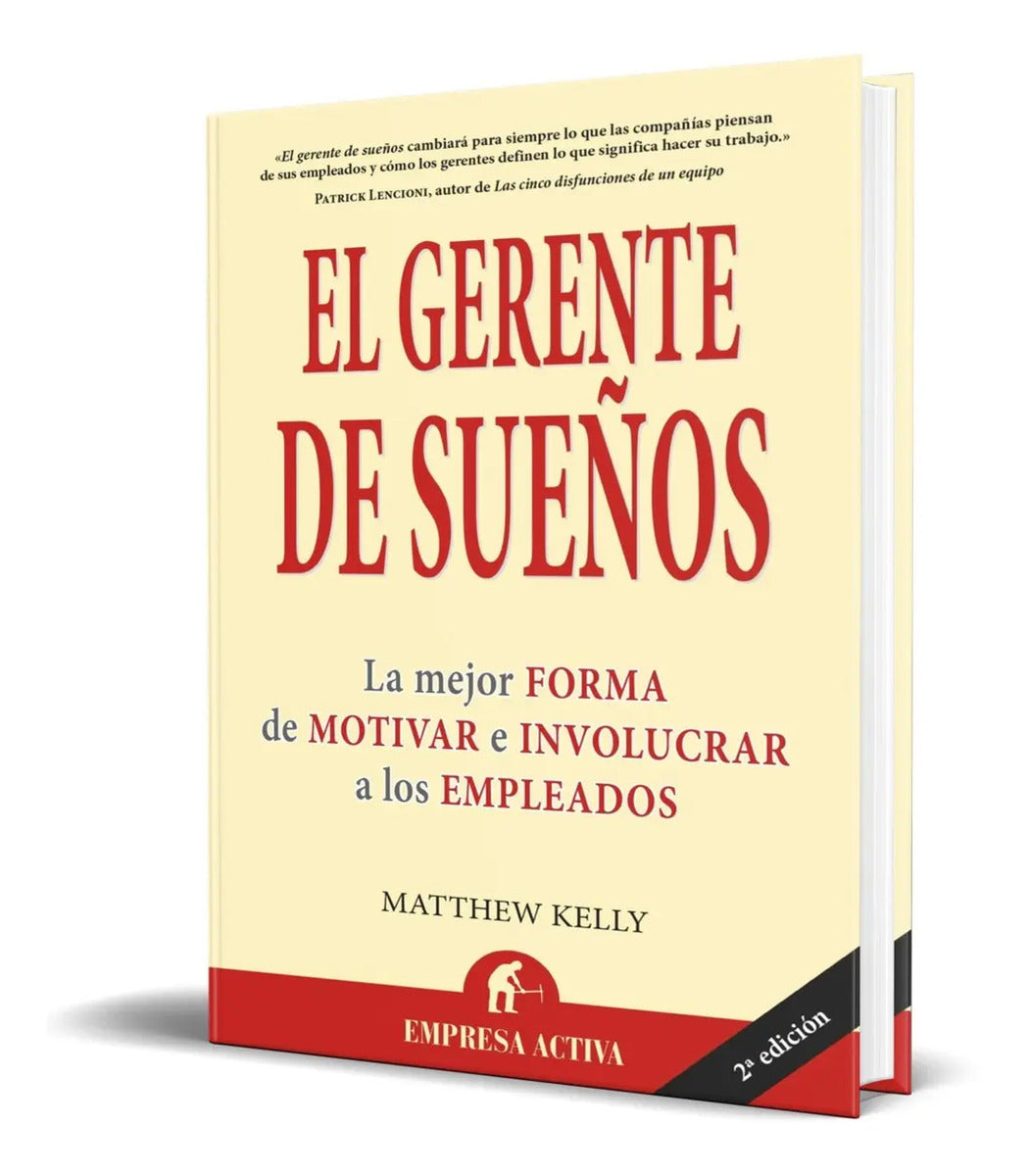 Portada de Libro El Gerente De Sueños - Matthew Kelly [ Original ]