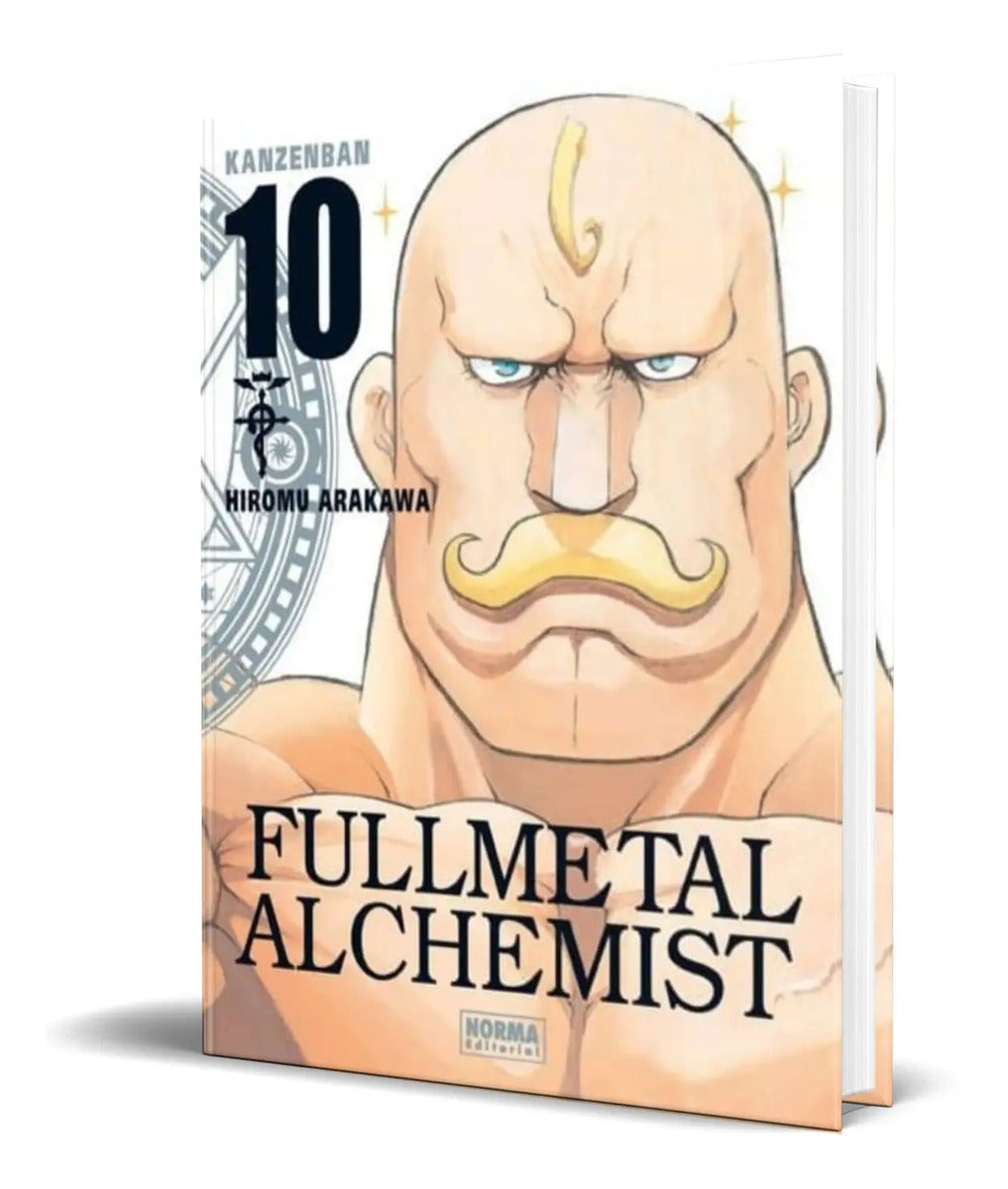 Portada de Libro Fullmetal Alchemist Kanzenban Vol.10 [ Original ]