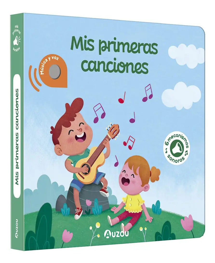 Portada de Libro Mis Primeras Canciones [ Libro De Sonidos ] Original