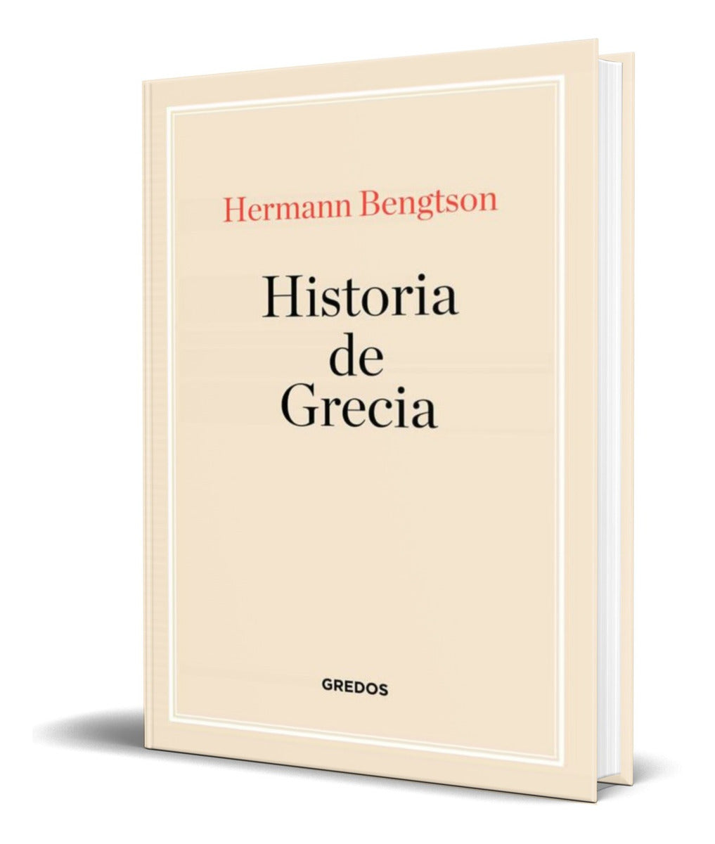 Portada de Libro Historia De Grecia [ Hermann Bengtson ] Original
