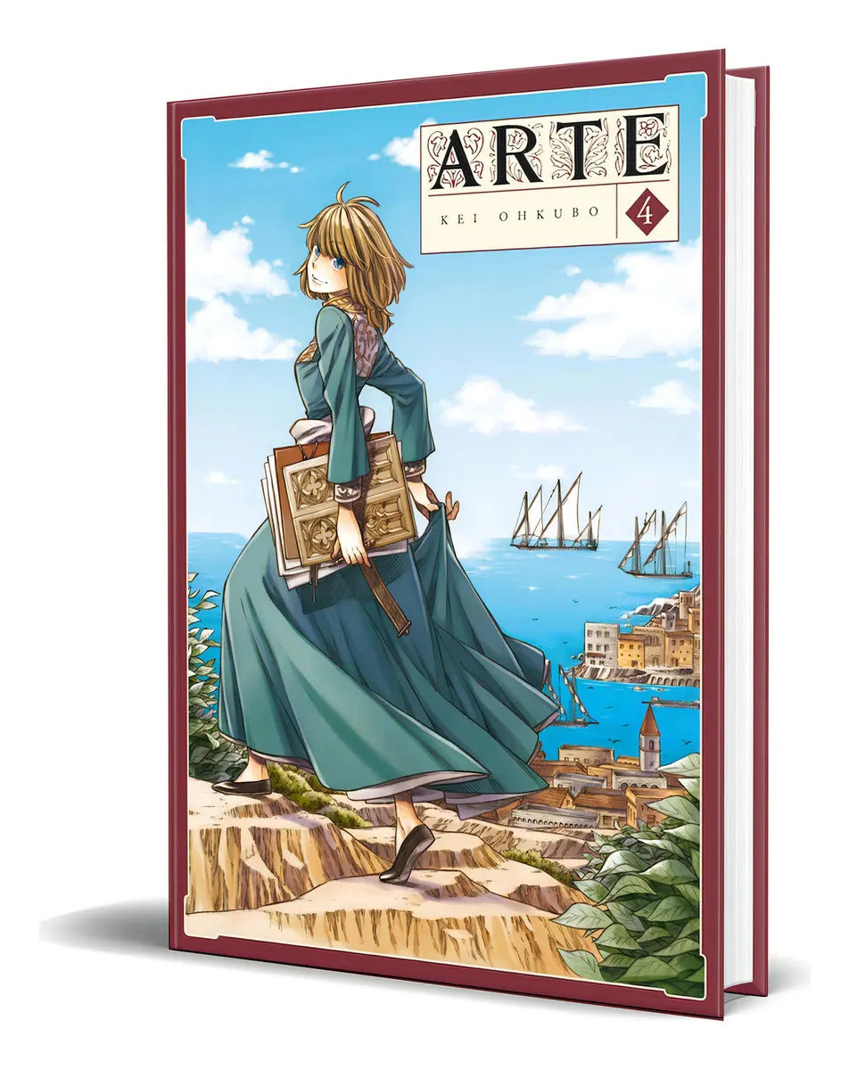Portada de Libro Arte Vol.4 [ Kei Ohkubo ] Original, De Kei Ohkubo., Vol. 4. Editorial Arechi, Tapa Blanda En Español, 2021