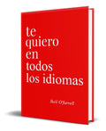 Portada de Libro Te Quiero En Todos Los Idiomas [ Original ]