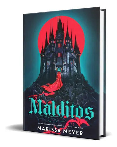 Portada de Malditos, De Marissa Meyer. Editorial Hidra,editorial, Tapa Blanda En Español, 2023