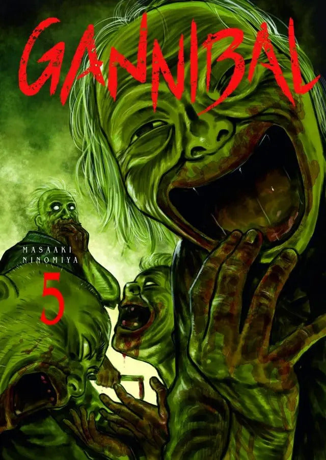 Portada de Gannibal #5, De Masaaki Ninomiya., Vol. 5. Editorial Arechi Manga, Tapa Pasta Blanda, Edición 1 En Español, 2022