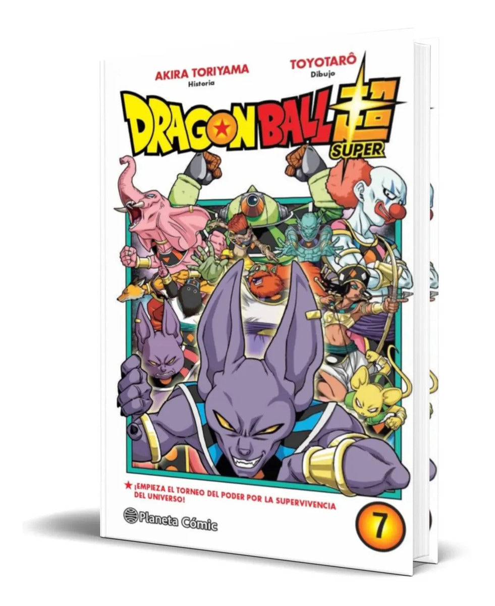Portada de Libro Dragon Ball Super Vol.7 [ Akira Toriyama ] Original