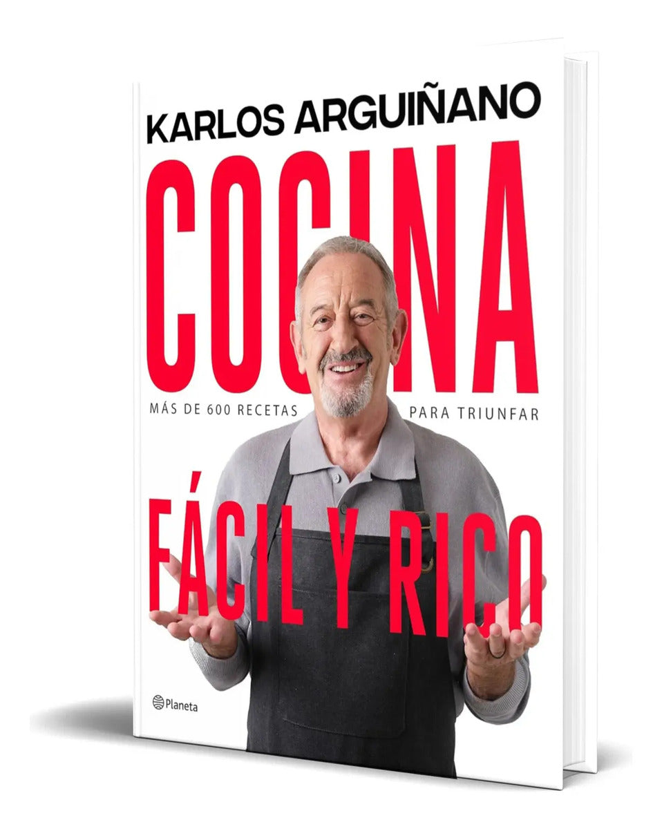 Portada de Libro Cocina Fácil Y Rico [ Karlos Arguiñano ] Original