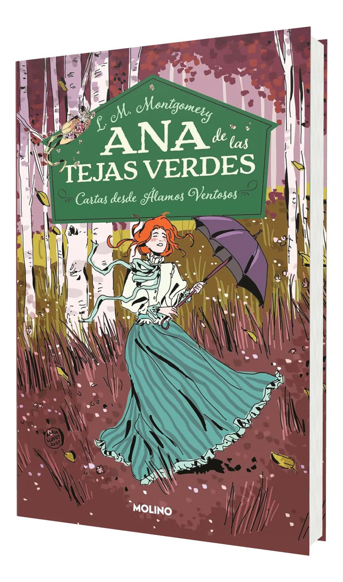 Portada de Ana Tejas Verdes Vol. 7 Cartas Álamos Ventosos [ Montgomery]