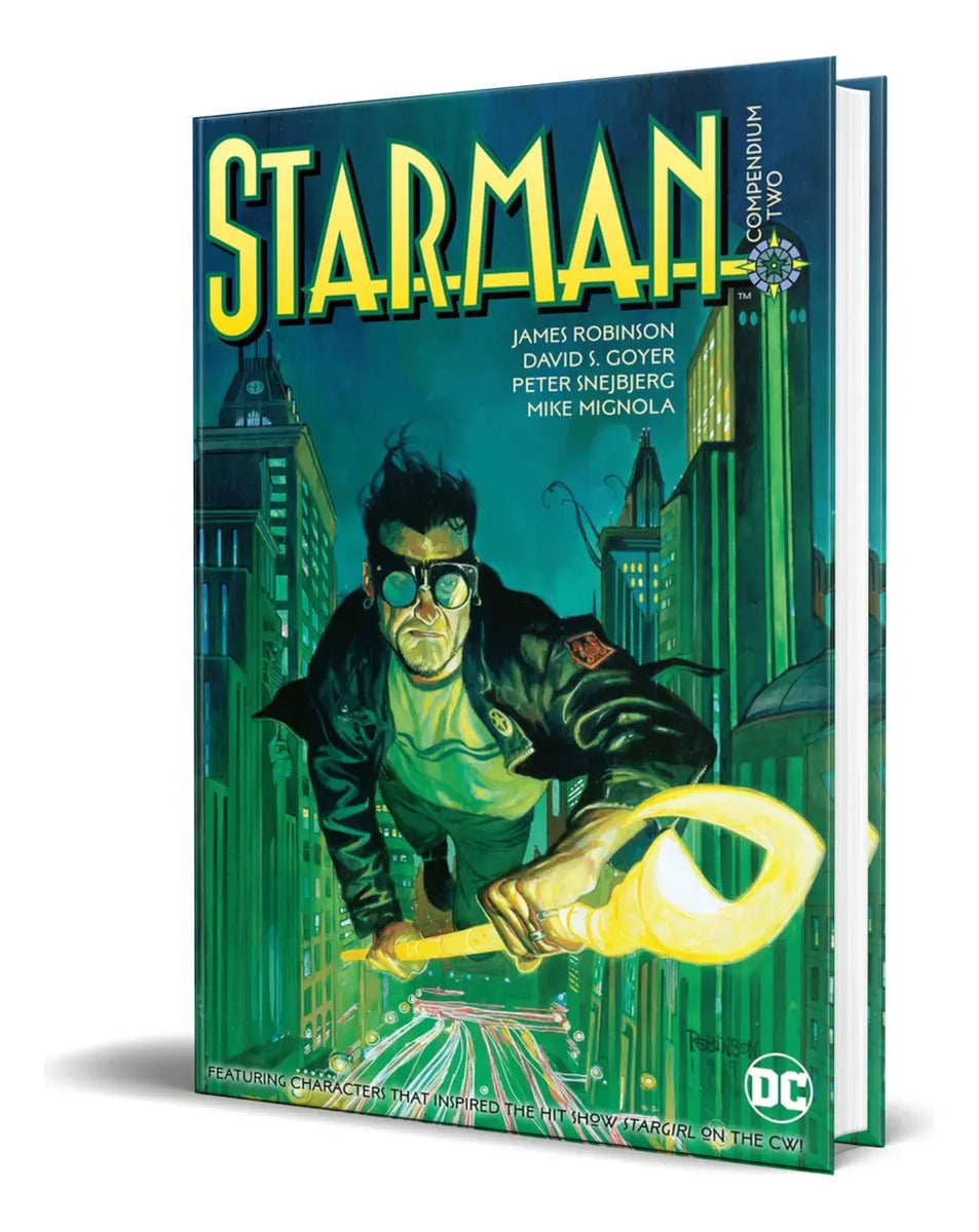 Portada de Starman Compendium Vol.2, De James Robinson. Editorial Dc Comics, Tapa Blanda En Inglés, 2022
