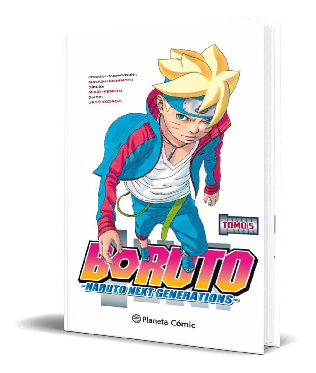 Portada de Libro Boruto Vol. 5 [ Masashi Kishimoto ] Original