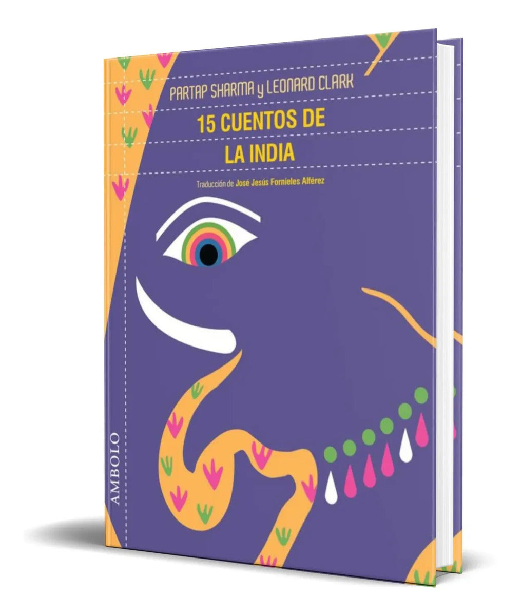 Portada de Libro 15 Cuentos De La India [ Leonard Clark ] Original