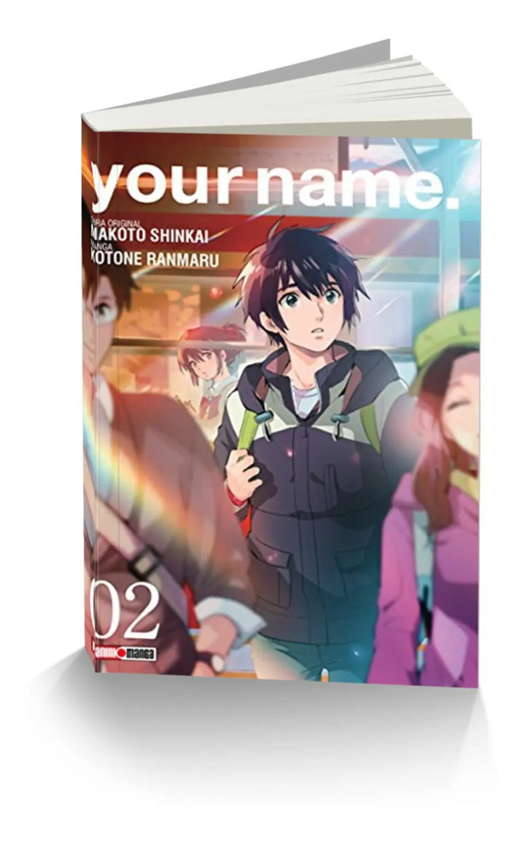 Portada de Libro Your Name Vol. 2 - Panini [ Español ] Manga