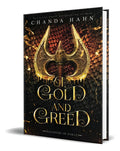 Portada de Of Gold And Greed, De Chanda Hahn. Editorial Neverwood Press, Tapa Blanda En Inglés, 2021
