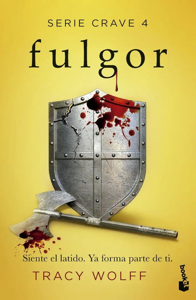 Portada de Fulgor (serie Crave 4): Siente El Latido. Ya Forma Parte De Ti., De Tracy Wolff. Crave, Vol. 1. Editorial Booket,…