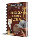 Portada de Sherlock Holmes Puzzles, De Brain Games. Editorial Publications International, Ltd., Tapa Blanda En Inglés, 2018