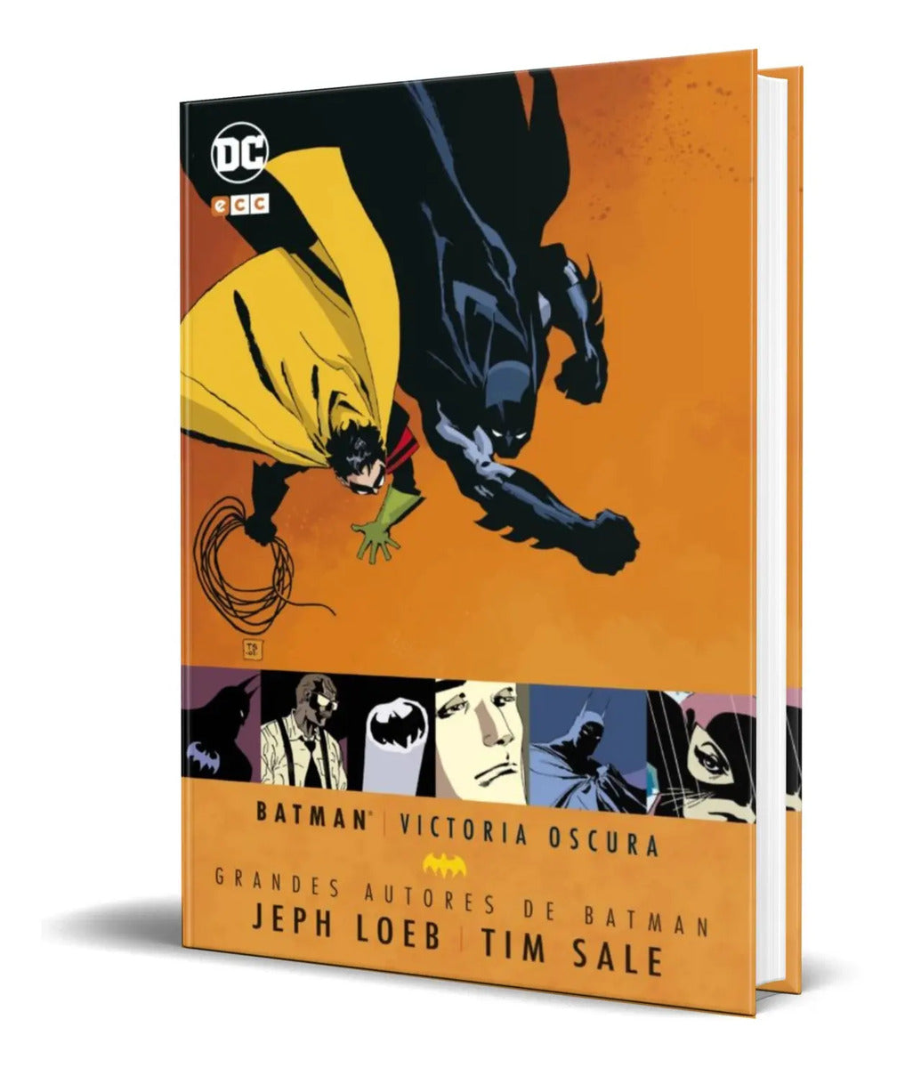 Portada de Libro Batman Victoria Oscura [ Jeph Loeb ] Original Español
