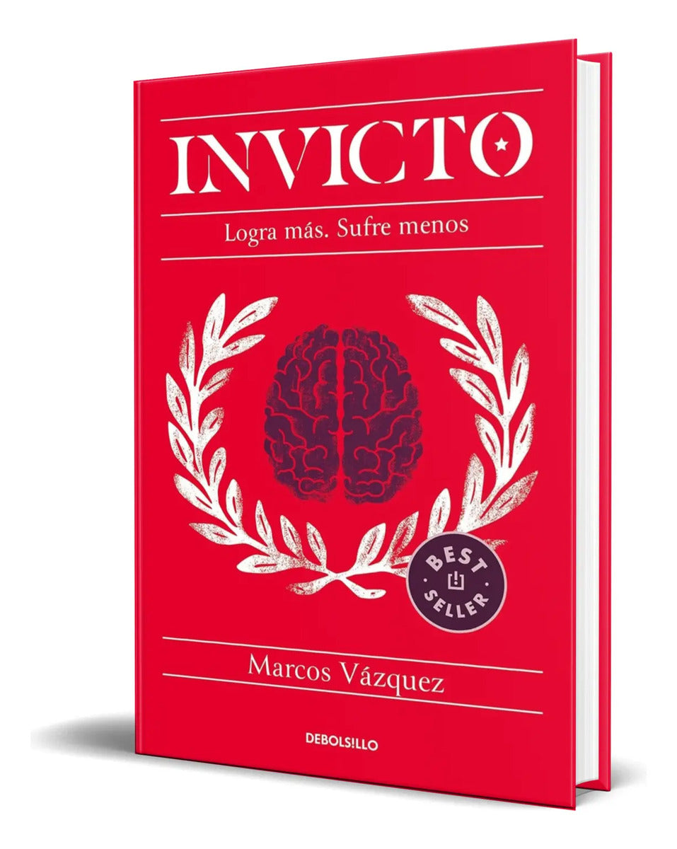 Portada de Libro Invicto [ Logra Más. Sufre Menos ] Original