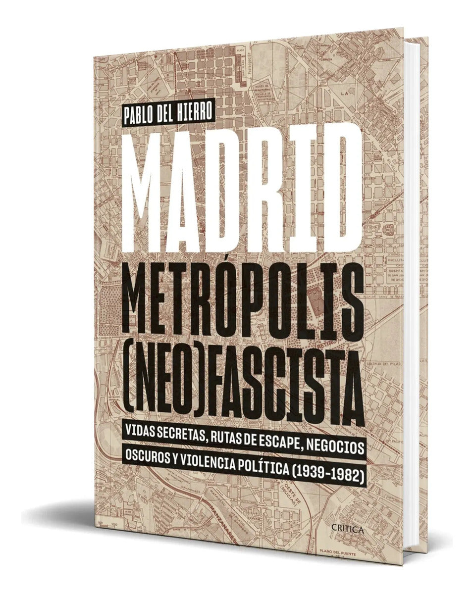 Portada de Libro Madrid, Metrópolis [ Pablo Del Hierro ] Original