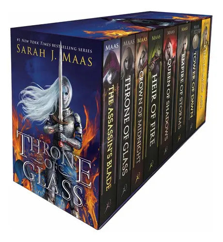 Portada de Throne Of Glass, De Sarah J. Maas. Editorial Bloomsbury Ya, Tapa Blanda En Español, 2019