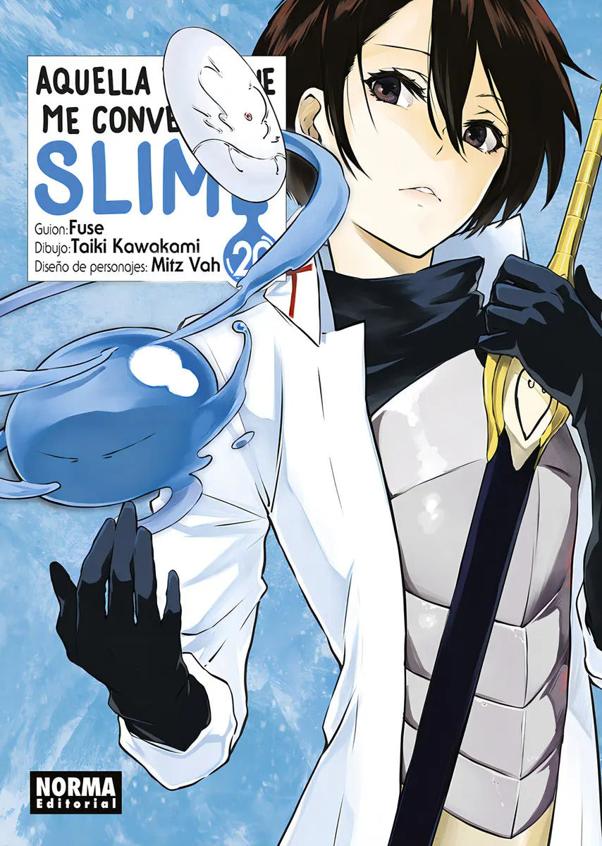Portada de Aquella Vez Que Me Converti En Slime 20, De Fuse. Editorial Norma Editorial, S.a., Tapa Blanda En Español, 2024