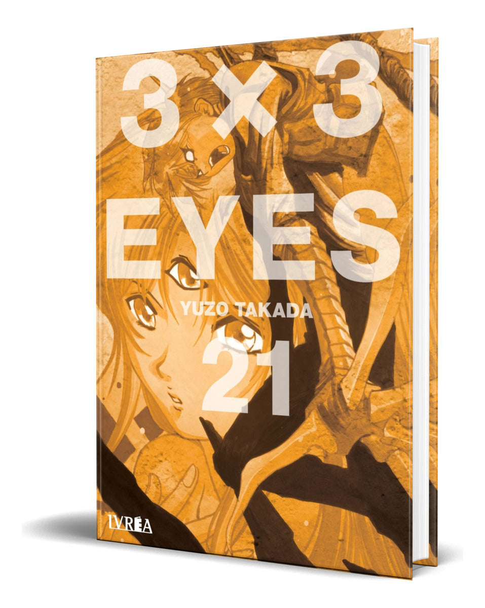Portada de Libro 3x3 Eyes Vol.21 [ Yuzo Takada ] Original