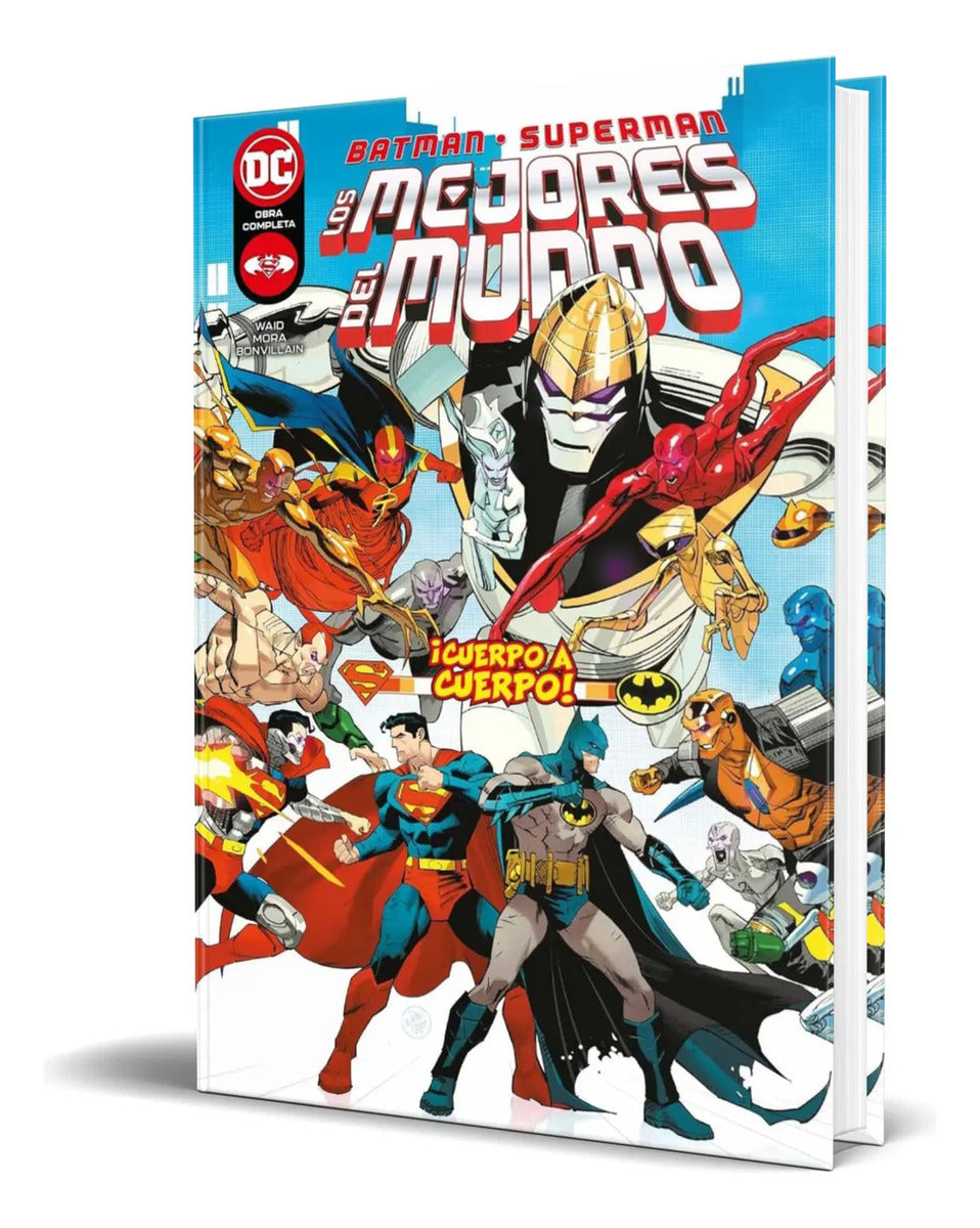 Portada de Libro Batman/superman [ Los Mejores Del Mundo ] Original