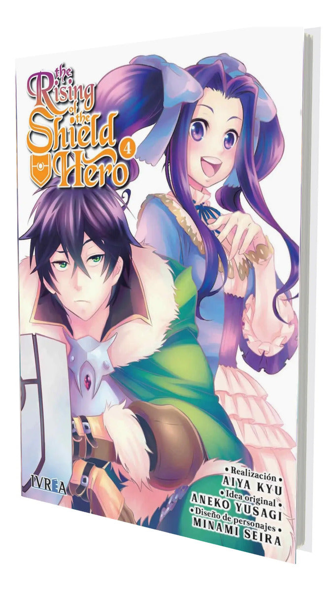 Portada de Cómic The Rising Of The Shield Hero 04 [ Español ] Original