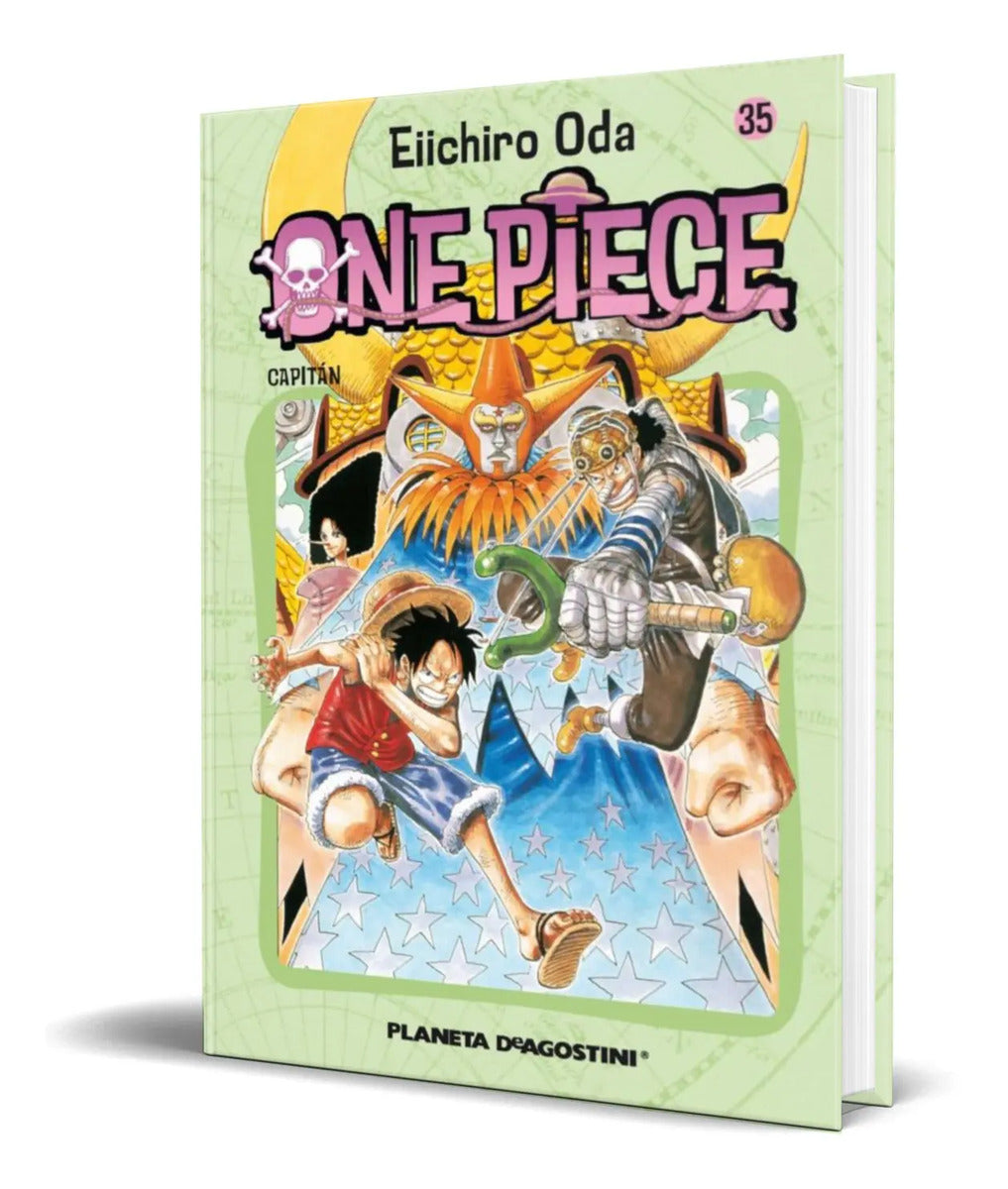 Portada de Libro One Piece Vol.35 [ Eiichiro Oda ] Original