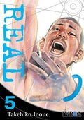 Portada de Real New Edition 05, De Inoue, Takehiko., Vol. 5. Editorial Ivrea ,editorial, Tapa Blanda En Español