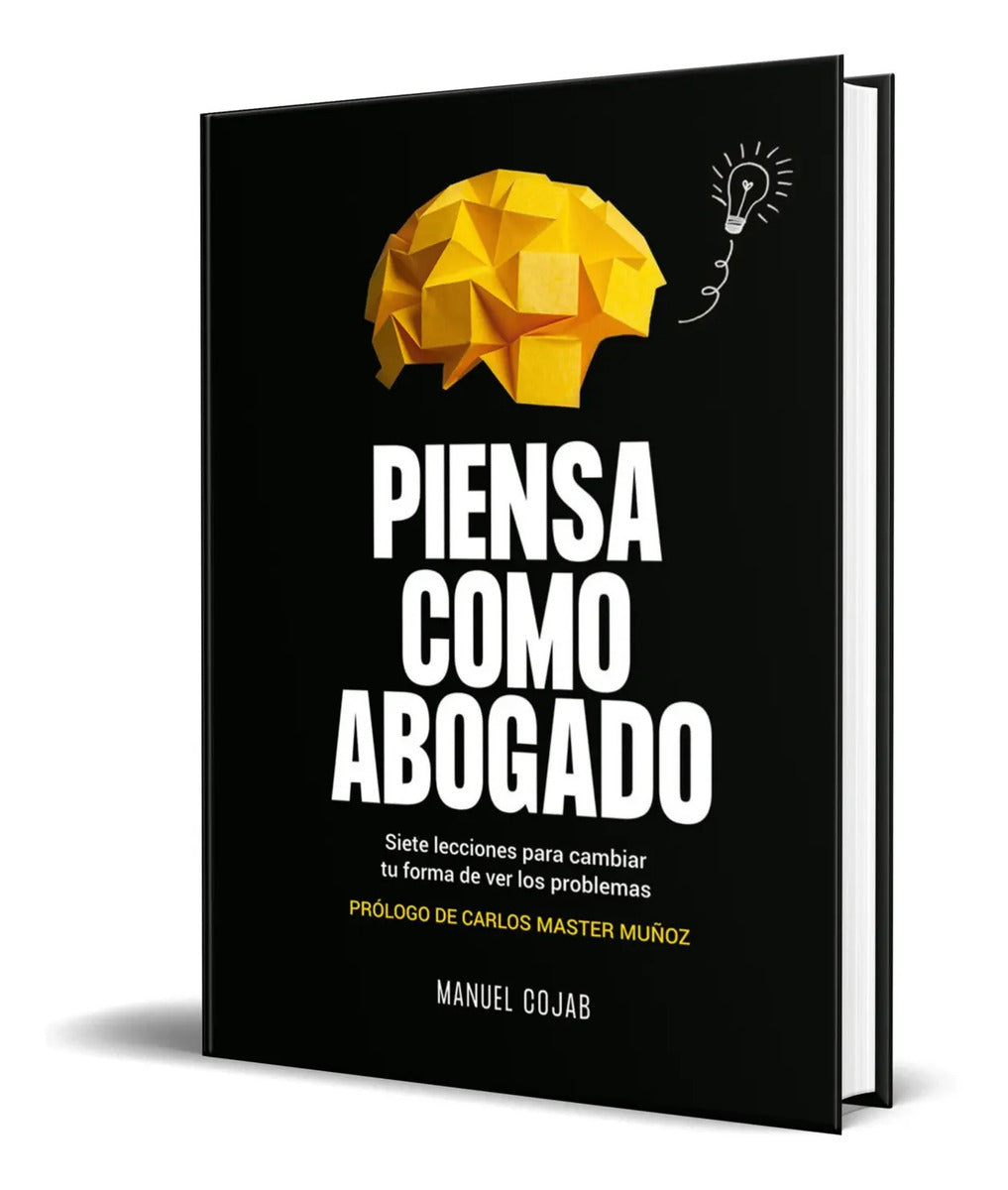Portada de Libro Piensa Como Abogado [ Original ] Manuel Cojab