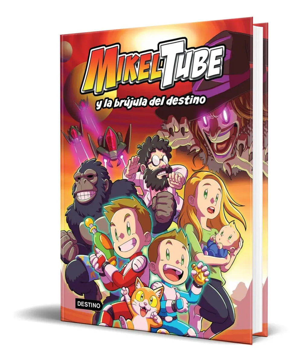 Portada de Libro Mikeltube 1 [ Mikeltube Y La Brújula Del Destino ]