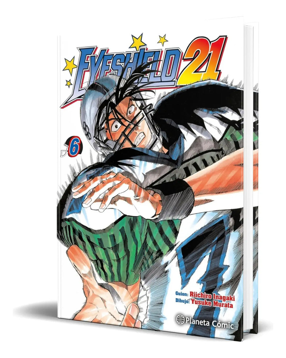 Portada de Libro Eyeshield 21 Vol.6 [ Riichiro Inagaki ] Original
