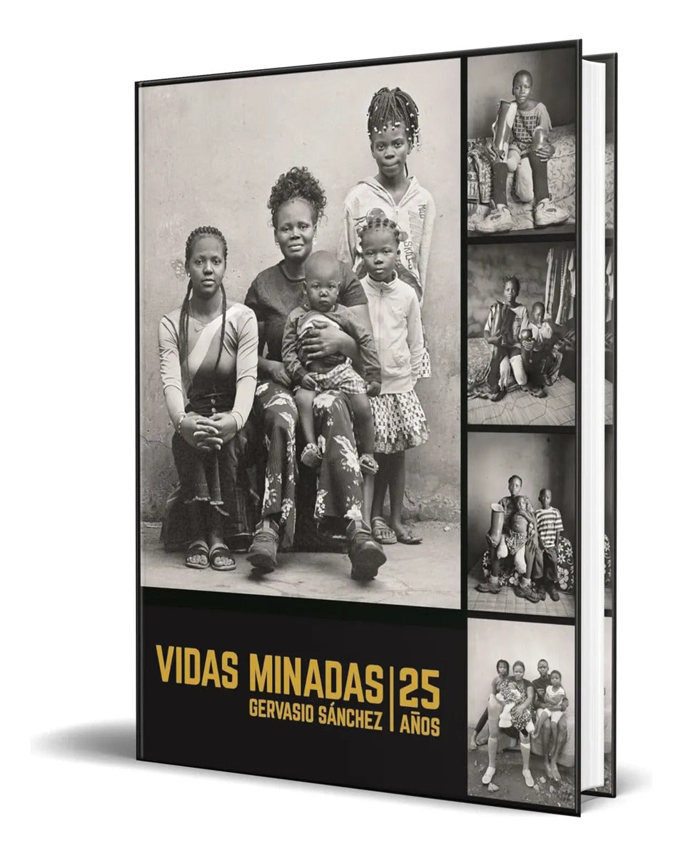 Portada de Libro Vidas Minadas [ Gervasio Sánchez ] Original