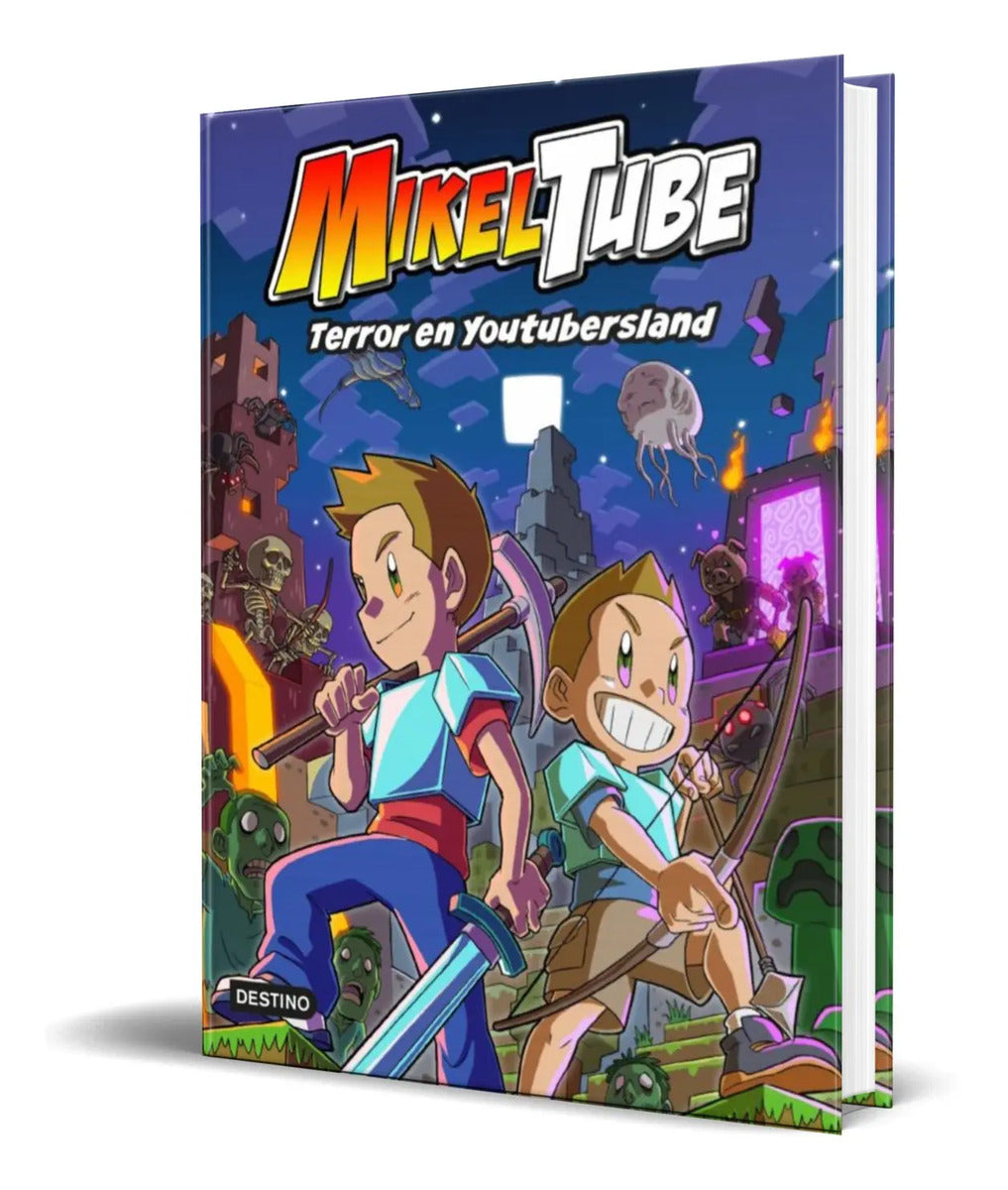 Portada de Libro Mikeltube 5 [ Terror En Youtubersland ] Pasta Dura
